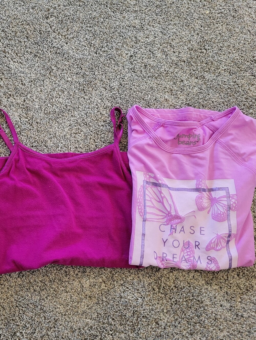 Girls Size 7 And Medium Shirts Bundle